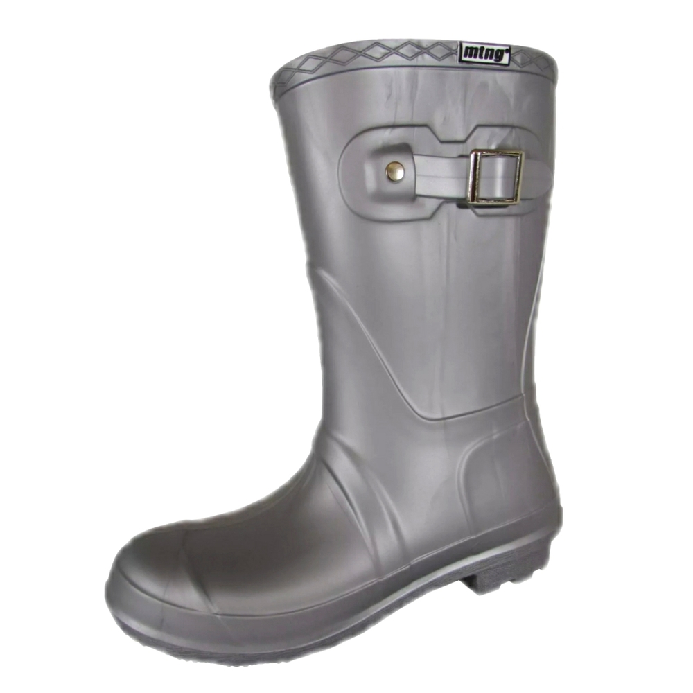 MTNG Boots Rain Snow Gray Size 6.5